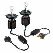 KIT LAMPADINE A LED LAMPA PILOT H4 HALO BLADE 9-32V 6500K 4000 lm 20W - P43T
