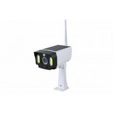 TELECAMERA FINTA SICUREZZA PANNELLO SOLARE 20W ESTERNA CON SENSORE MOVIMENTO
