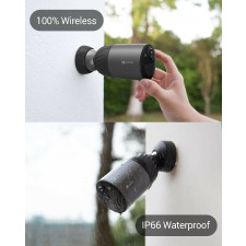 EZVIZ BC1C Telecamera wifi senza fili, 210 Giorni Visione Notturna Ip66 Alexa