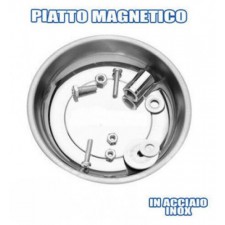 VASCHETTA VASSOIO PIATTO MAGNETICO PORTA MINUTERIE VITI E BULLONI TONDO 108mm