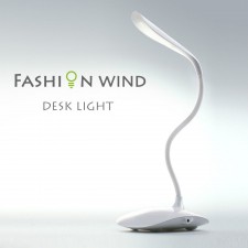 Lampada da scrivania 14 LED-Bianco