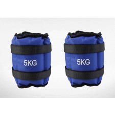 Pesi per caviglie 5Kg (2,5Kg per ogni caviglia)