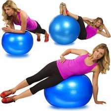 GYM BALL PALLA PER ESERCIZI SPORT YOGA PILATES ADDOMINALI PALESTRA GRAVIDANZA 