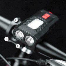  TORCIA LUCE LED CREE FANALE BICICLETTA FARO BICI MTB RICARICABILE ANTERIORE 