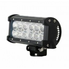 FARO TORCIA SUPPLEMENTARE LED SUV AUTO 12V 18 LED 36W 6000K IP68 ULTRA LUMINOSO 