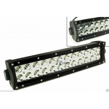 FARO TORCIA SUPPLEMENTARE LED SUV AUTO 12V 24 LED 72W 6000K IP68 ULTRA LUMINOSO 