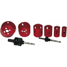 SET SEGHE A TAZZA BIMETALLICHE 9 PZ.
