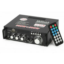  AMPLIFICATORE AUDIO HIFI BLUETOOTH DOPPIO CANALE FM KARAOKE MP3 SB SD