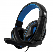 FENNER CUFFIE GAMING SOUNDGAME + MICROFONO PC/CONSOLE JACK 3.5 VERDE ROSSO BLU