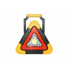 TRIANGOLO PER EMERGENZA STRADALE A LED RICARICA SOLARE USB SOCCORSO AUTO MOTO
