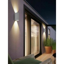 APPLIQUE A PARETE DOPPIA EMISSIONE ATTACCO GU10 X ESTERNO LAMPADA UP & DOWN IP65