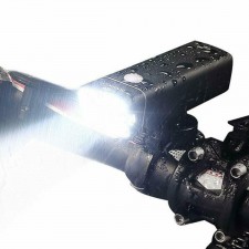 TORCIA LUCE LED FANALE BICICLETTA FARO CREE XML-T6 MTB BICI TE-B0084 NEW 