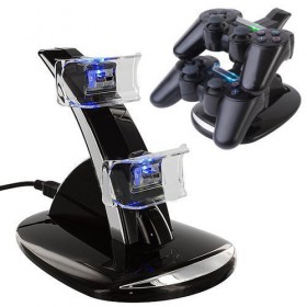 Caricatore doppio controller PlayStation 4