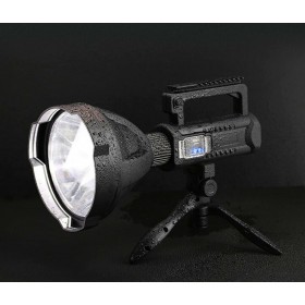 TORCIA LAMPADA RICARICABILE ULTRA POTENTE 100W LED CREE XHP50 FINO A 1KM Q-L445