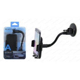 SUPPORTO UNIVERSALE AUTO PER SMARTPHONE PORTA CELLULARE VENTOSA 360°