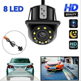 TELECAMERA CON LED RETRO CAMERA VIDEO RETROMARCIA NOTTURNA AUTO CAMPER INCASSO